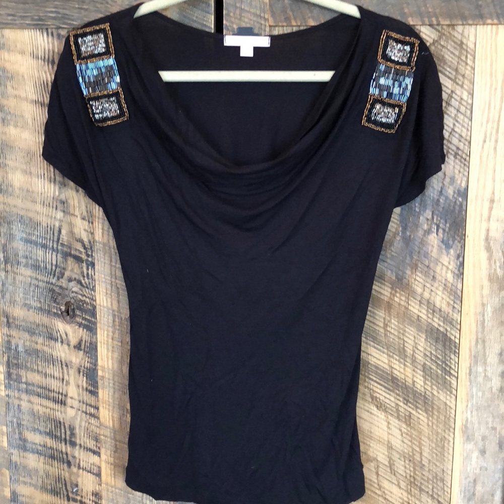 Beaded tee